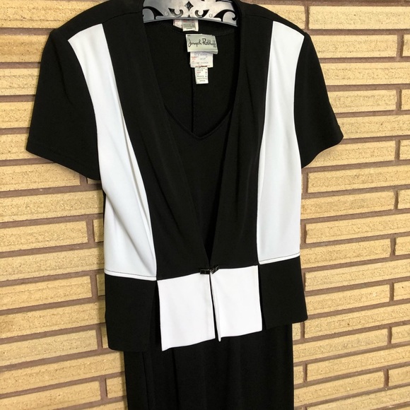 2 Piece Joseph Ribkoff Dress - Size 10 - Picture 4 of 8